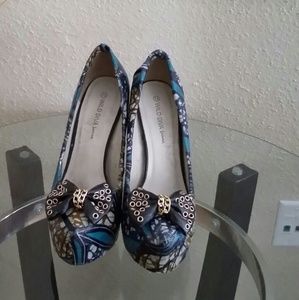 Customized Handmade African-print Wild Diva shoes